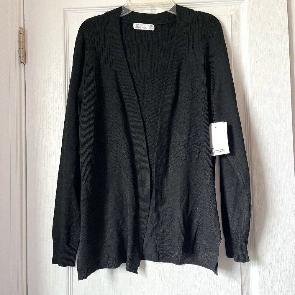 New Women's 89th Madison Sweater Black Size M